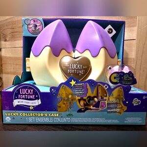 🫟 Lucky Fortune Collector's Case with Purple and Cream Design 🫟